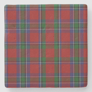 Clan Sinclair Tartan Plaid Stone Coaster