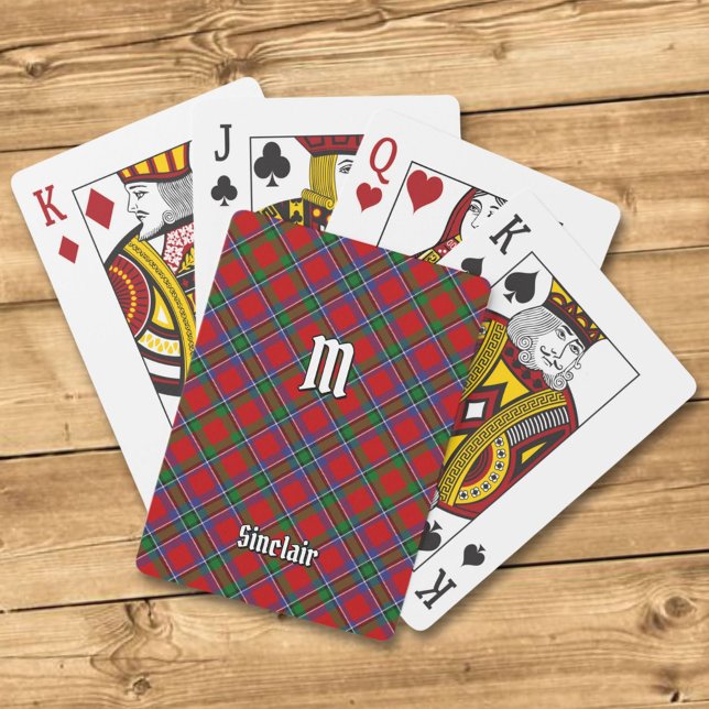 Clan Sinclair Tartan Playing Cards (Creator Uploaded)