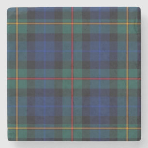 Clan Smith Tartan Plaid Stone Coaster