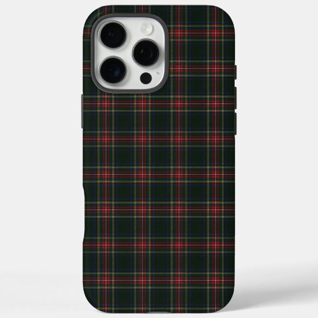 Clan Stewart Black Tartan  Case-Mate iPhone Case (Back)