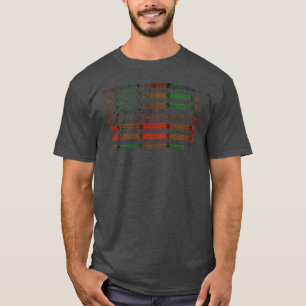 Clan Stewart of Atholl Scottish tartan US flag kil T-Shirt