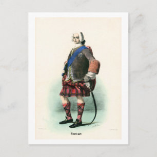 Clan Stewart Postcard
