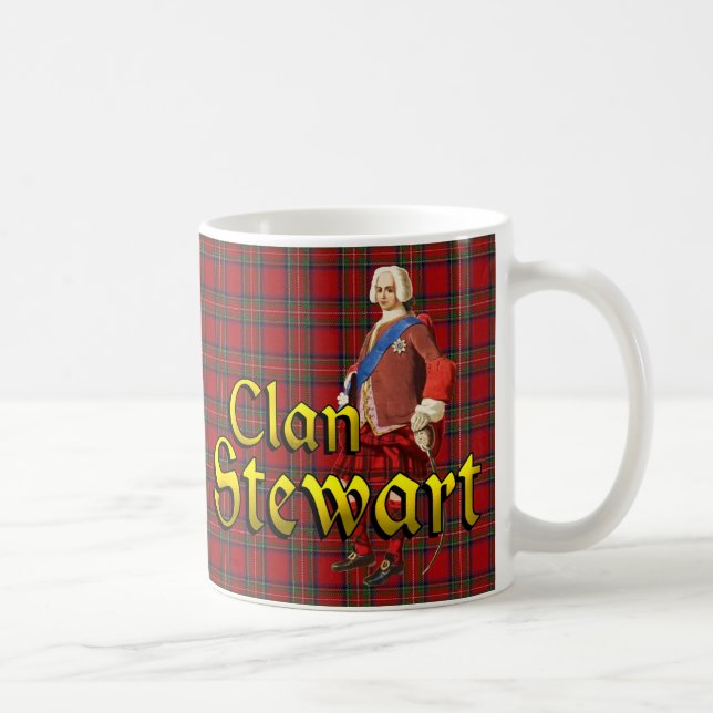 Clan Stewart Scottish Dream Coffee Mug (Right)