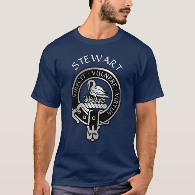 Clan Stewart | Stuart Crest T-Shirt (Front)
