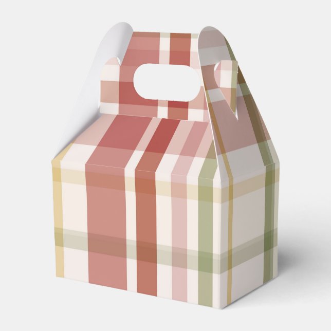 Clan Stewart Tartan Favour Box (Front Side)