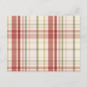 Clan Stewart Tartan Postcard
