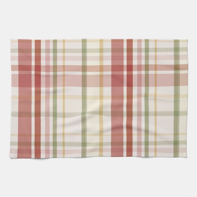 Clan Stewart Tartan Tea Towel (Horizontal)