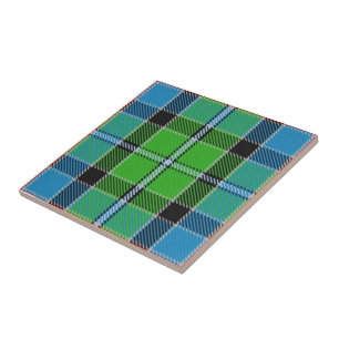 Clan Stirling Tartan Ceramic Tile
