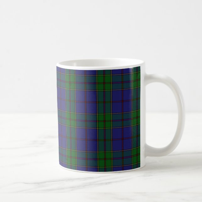 Clan Strachan Tartan Scottish Coffee Mug (Right)