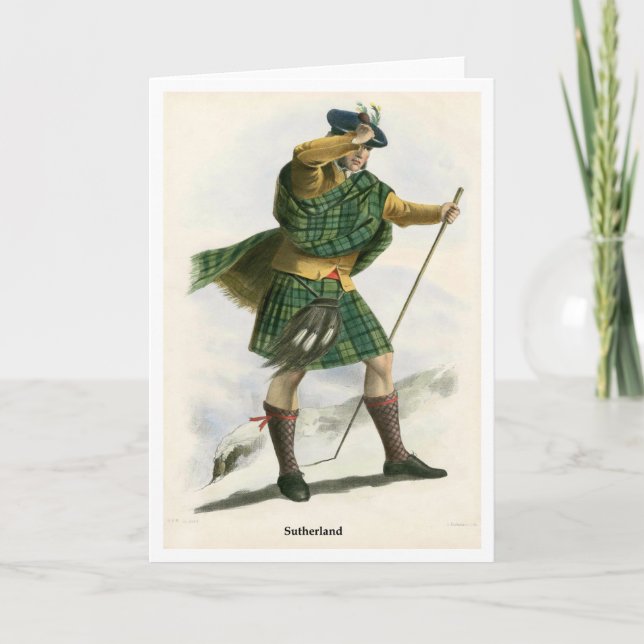 Clan Sutherland Card (Front)