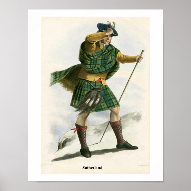 Clan Sutherland Poster (Front)