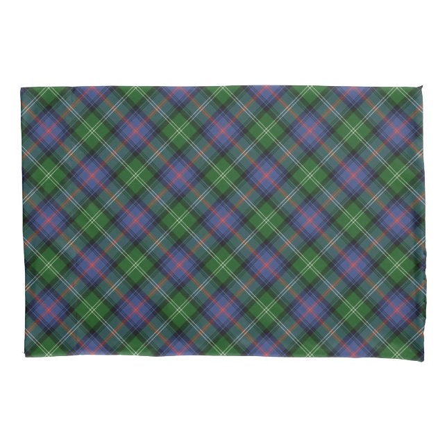 Clan Sutherland Tartan Pillowcase (Front)