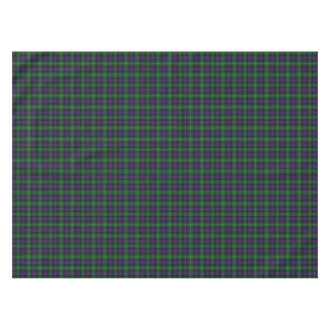 Clan Sutherland Tartan Tablecloth (Front (Horizontal))