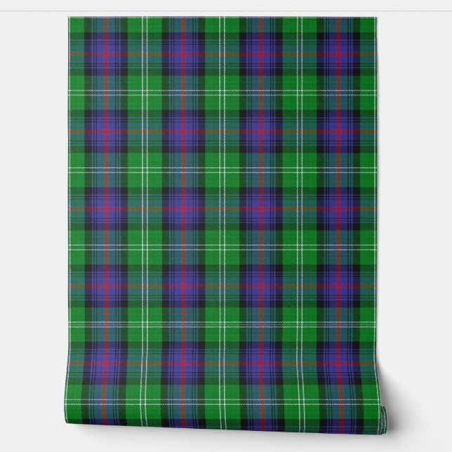 Clan Sutherland Tartan Wallpaper (Unrolling)