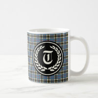 Clan Thompson Blue Dress Tartan Monogram