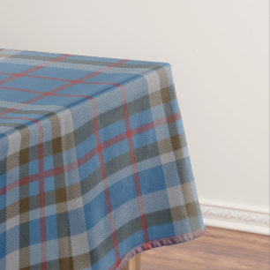 Clan Thompson Plaid Tartan Scottish Chequered Tablecloth