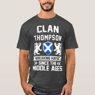 Clan THOMPSON scottish family scotland mothers T-Shirt