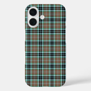 Clan Thompson Scottish Hunting Tartan Tan Plaid iPhone 16 Case