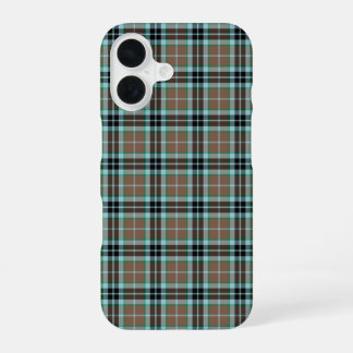 Clan Thompson Scottish Hunting Tartan Tan Plaid iPhone 16 Case
