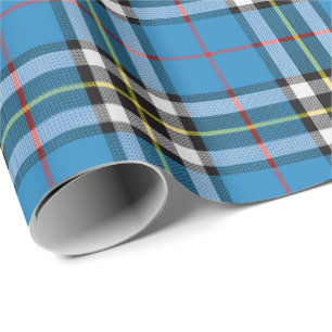 Clan Thomson Tartan – The Thompson Family Plaid Wrapping Paper