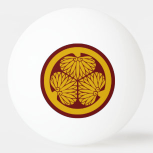 Clan Tokugawa Crest (Kamon) Ping Pong Ball