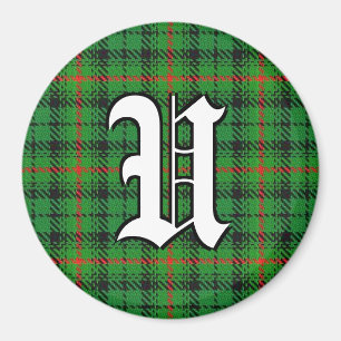 Clan Urquhart Tartan Plaid Accents Magnet