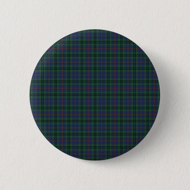 Clan Walker Tartan 6 Cm Round Badge (Front)