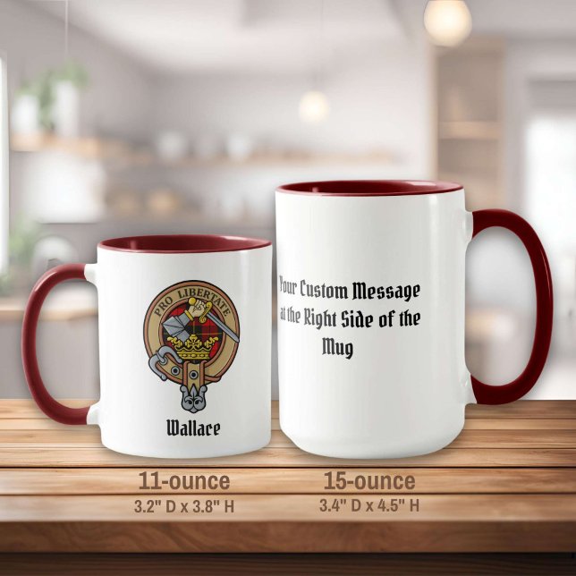Clan Wallace Crest Mug (Creator Uploaded)