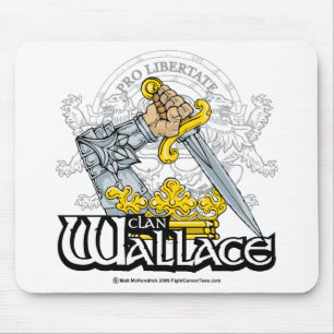 Clan Wallace Mouse Pad