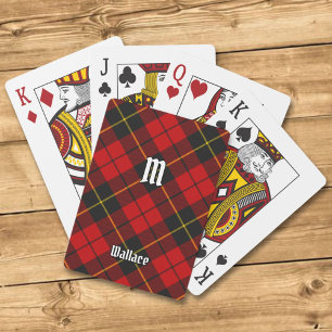 Clan Wallace Tartan Playing Cards