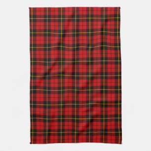 Clan Wallace Tartan Tea Towel