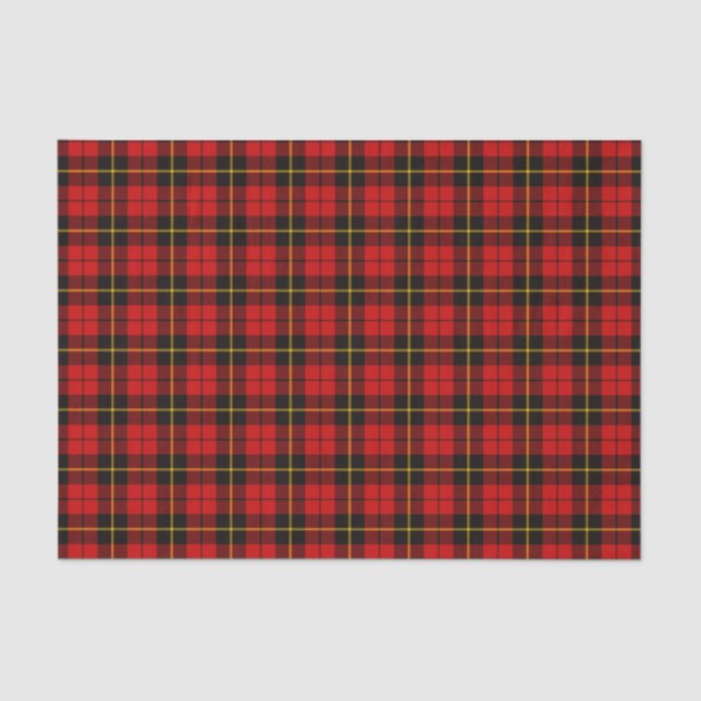 Clan Wallace Tartan Tissue Paper (Front)