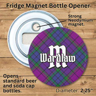 Clan Wardlaw Tartan Bottle Opener