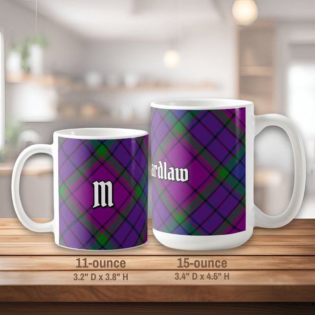 Clan Wardlaw Tartan Coffee Mug (Creator Uploaded)
