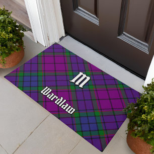 Clan Wardlaw Tartan Doormat