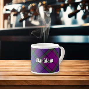 Clan Wardlaw Tartan Espresso Cup