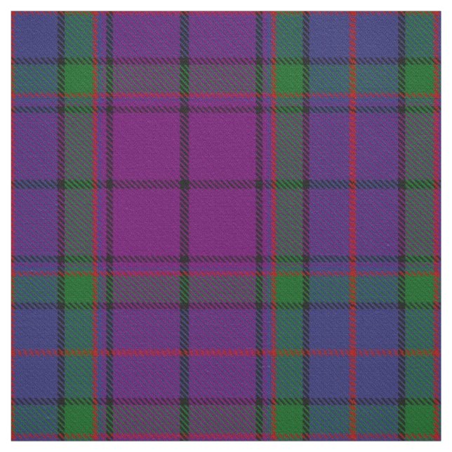 Clan Wardlaw Tartan Fabric (Swatch)
