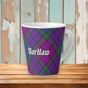 Clan Wardlaw Tartan Latte Mug