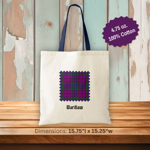 Clan Wardlaw Tartan Tote Bag
