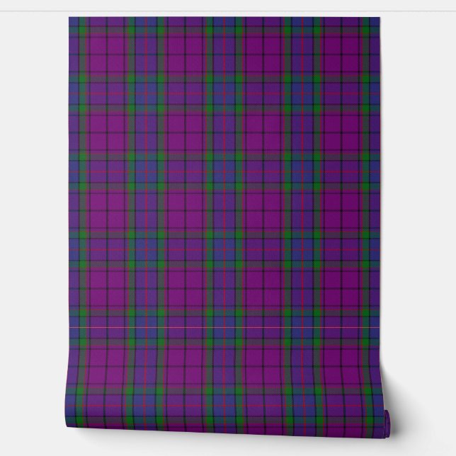 Clan Wardlaw Tartan Wallpaper (Unrolling)