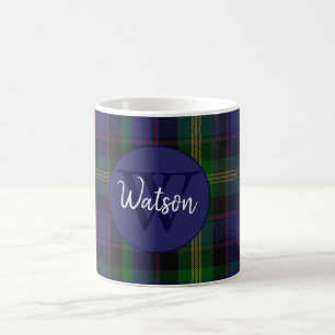 Clan Watson Monogrammed  Coffee Mug