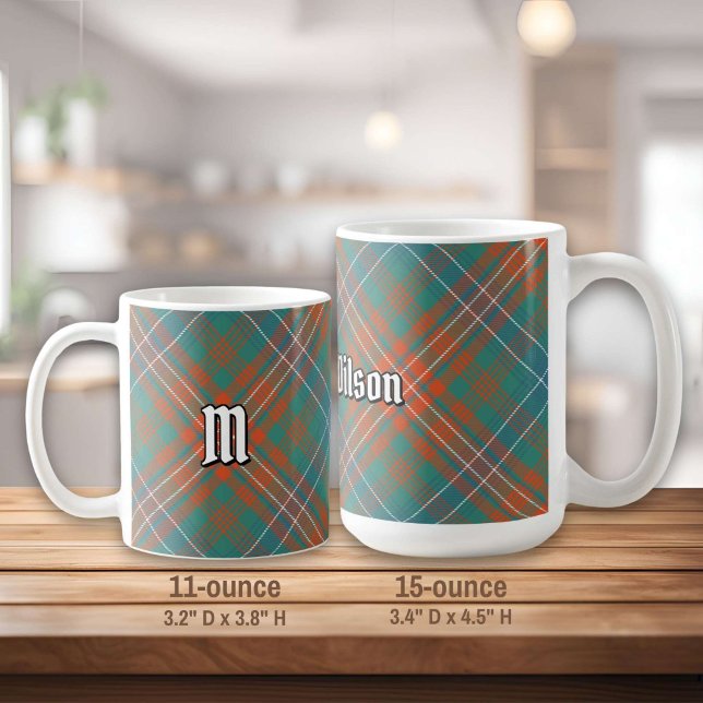 Clan Wilson Ancient Tartan Coffee Mug (Creator Uploaded)