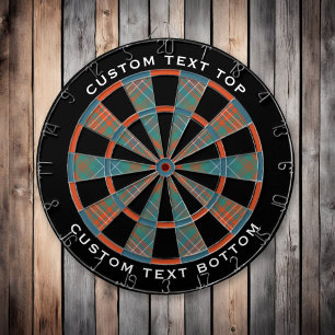 Clan Wilson Ancient Tartan Dartboard