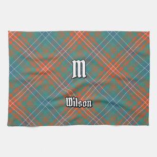 Clan Wilson Ancient Tartan Tea Towel