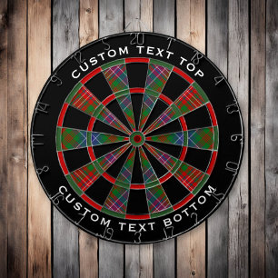 Clan Wilson Modern Tartan Dartboard