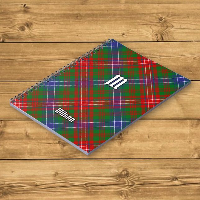 Clan Wilson Modern Tartan Notebook (Creator Uploaded)