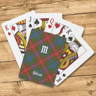 Clan Wilson Modern Tartan Playing Cards