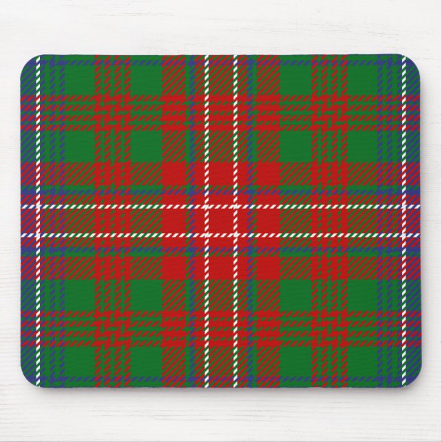 Clan Wilson Tartan Mouse Pad (Front)