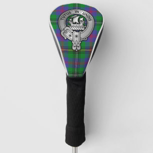 Clan Wood Crest & Tartan Golf Head Cover