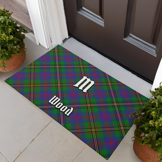 Clan Wood Tartan Doormat (Creator Uploaded)